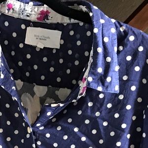 Anthropology long sleeve blouse